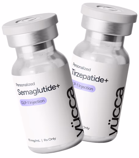 Yucca personalized semaglutide and tirzepatide vials